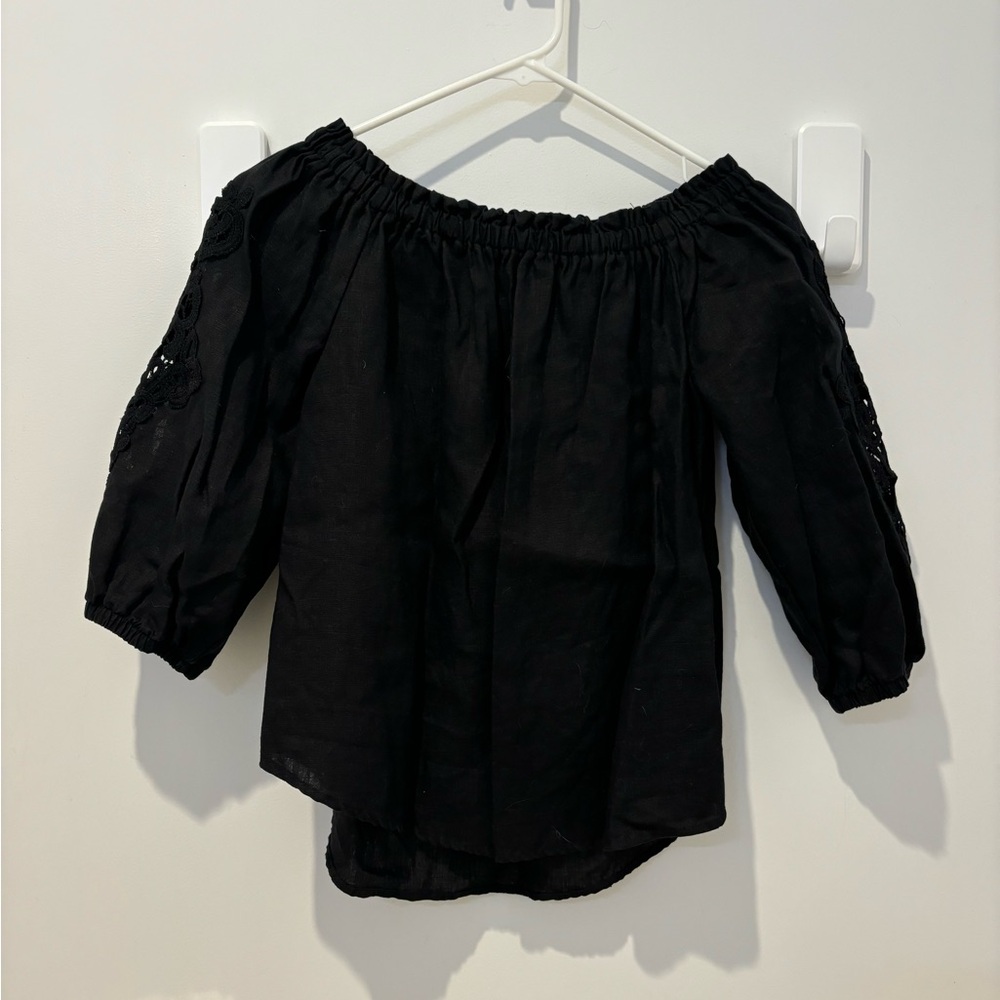Saks Fifth Avenue Linen Top